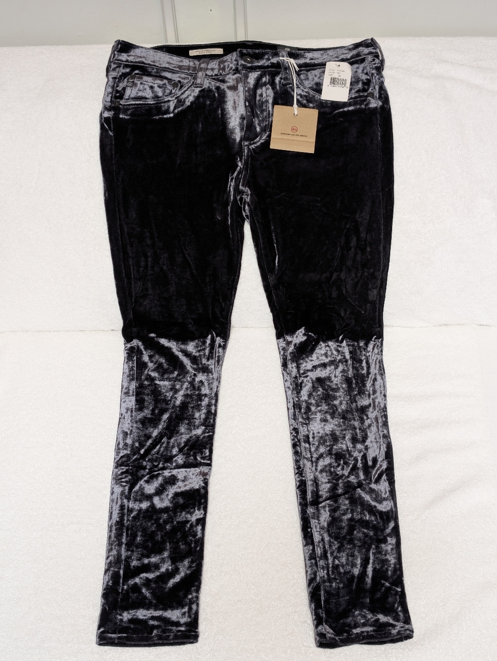 AG Adriano Goldschmied The Legging Super Skinny Gray Pants